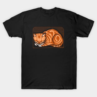 Sleeping Cat T-Shirt